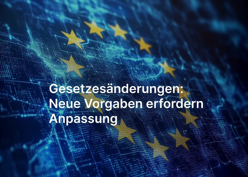 Gesetzesänderungen